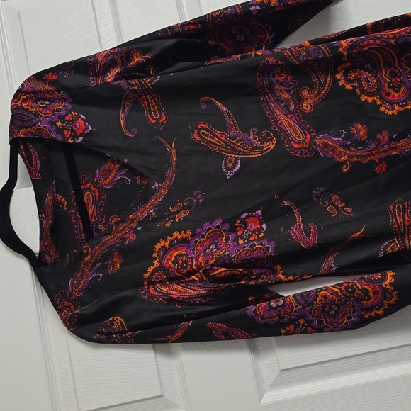 Boho Kaftan Floral Dress small - Picture 2 of 3